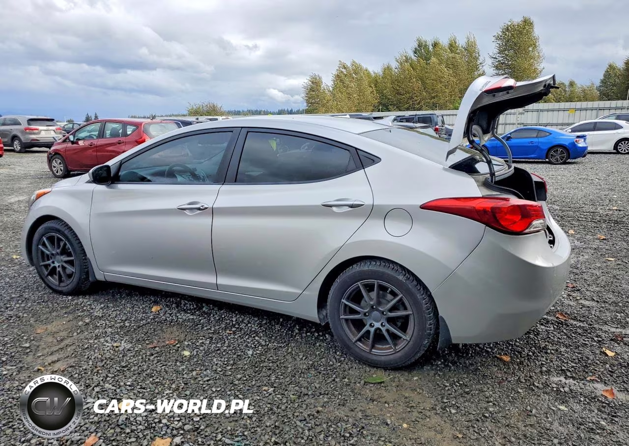 2013 Hyundai Elantra Gls VIN:KMHDH4AE5DU680466 - 2