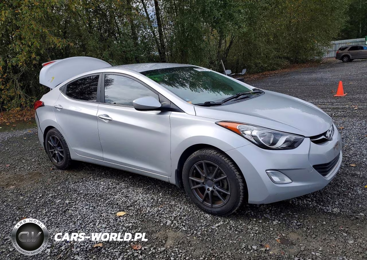 2013 Hyundai Elantra Gls VIN:KMHDH4AE5DU680466 - 4