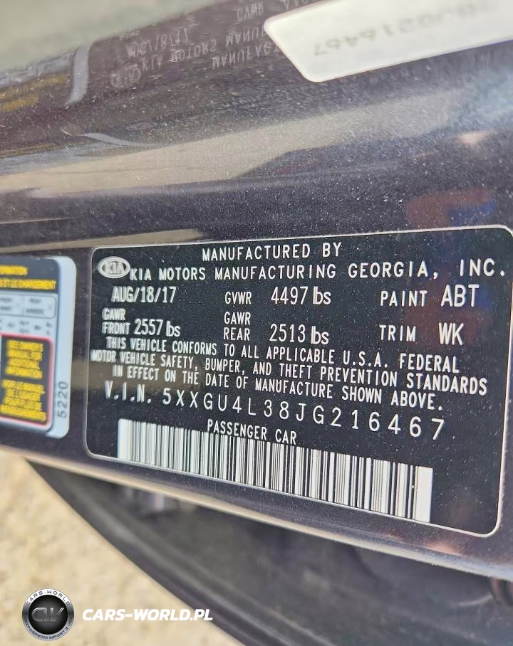 2018 Kia Optima Ex VIN:5XXGU4L38JG216467 - 12