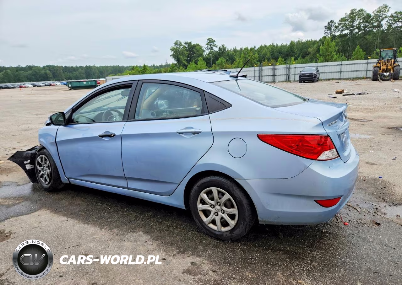 2012 Hyundai Accent Gls VIN:KMHCT4AE1CU189790 - 2