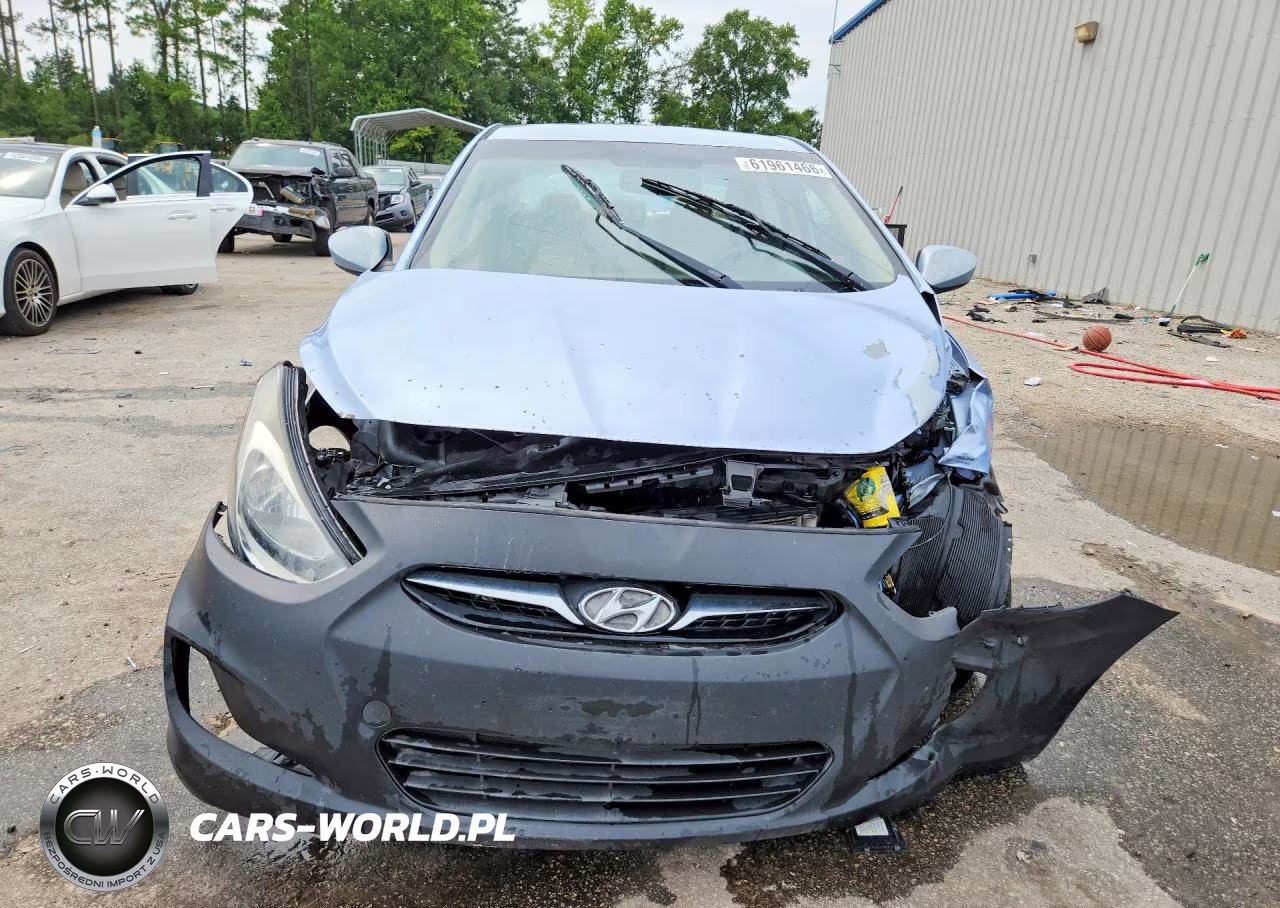 2012 Hyundai Accent Gls VIN:KMHCT4AE1CU189790 - 5