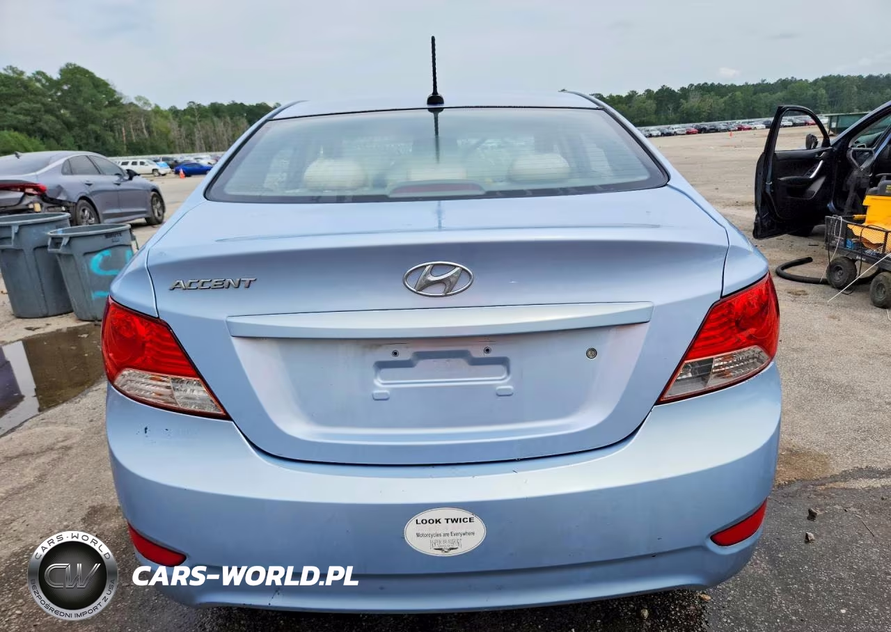 2012 Hyundai Accent Gls VIN:KMHCT4AE1CU189790 - 6
