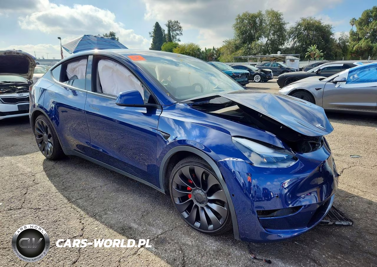 2022 Tesla Model Y VIN:7SAYGDEF8NF350510 - 4