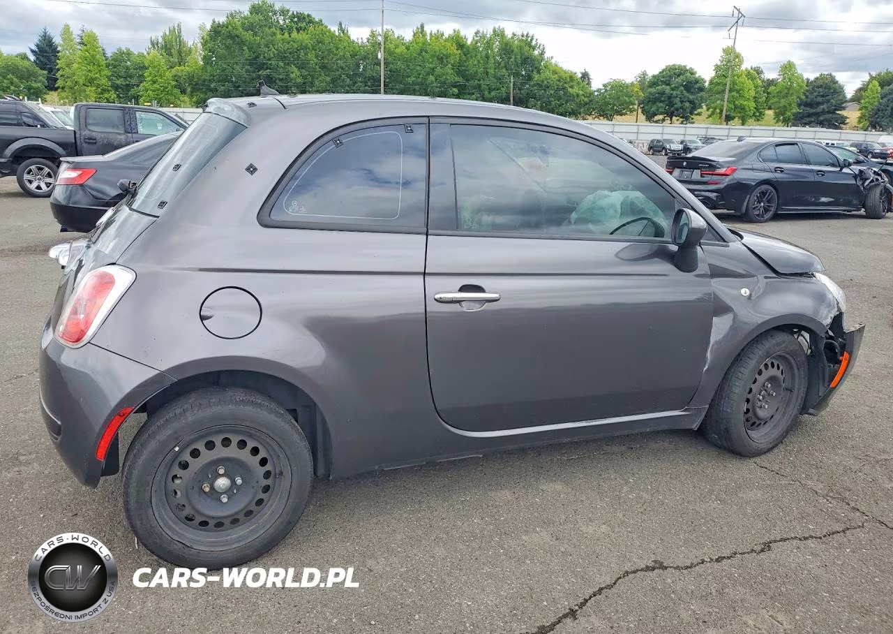 2014 Fiat 500 Pop VIN:3C3CFFAR8ET168138 - 3