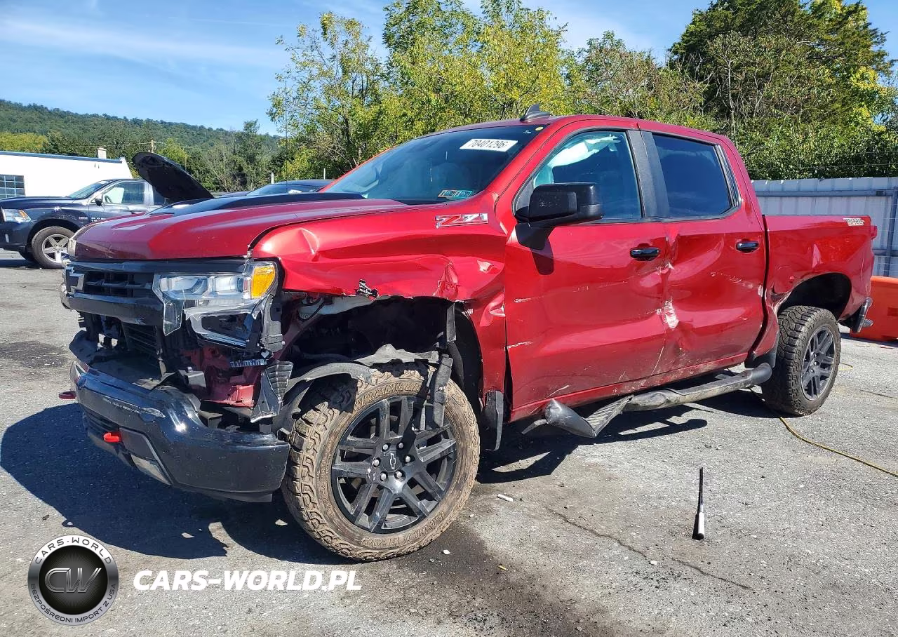 2024 Chevrolet Silverado K1500 Lt Trail Boss VIN:3GCUDFED8RG285592 - 1
