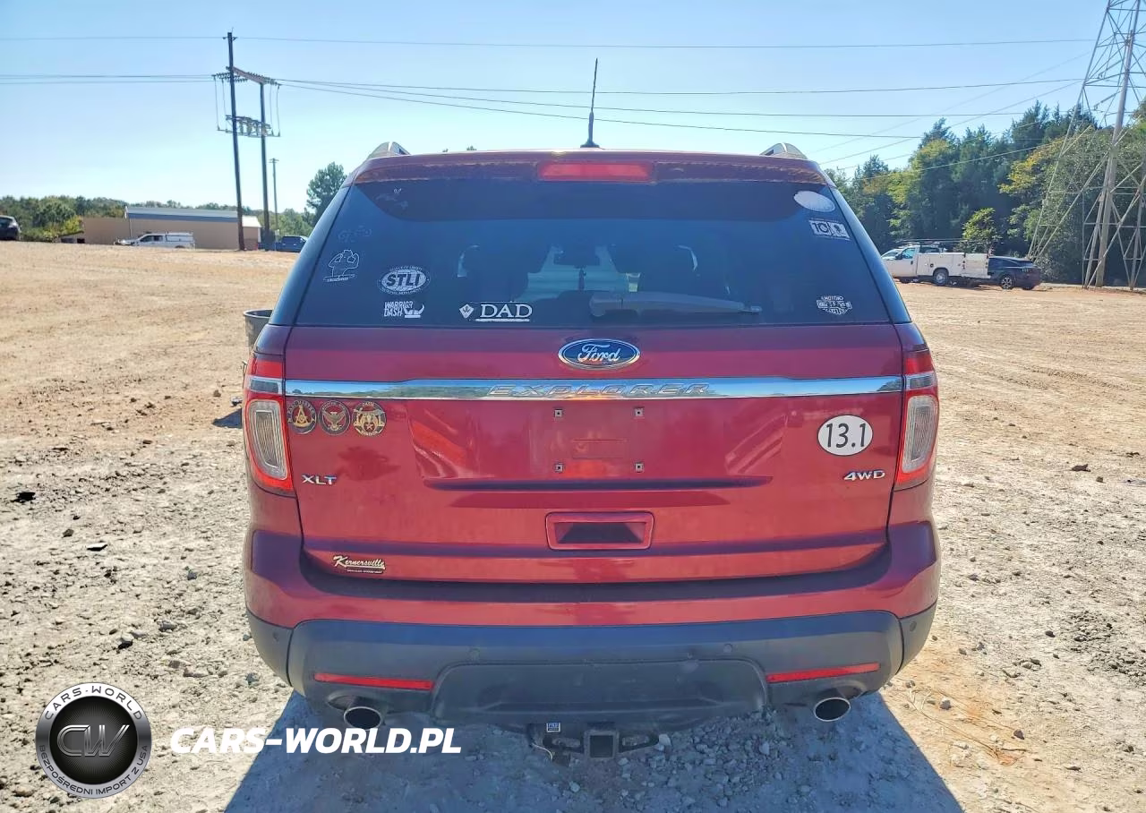 2013 Ford Explorer Xlt VIN:1FM5K8D88DGC95596 - 6
