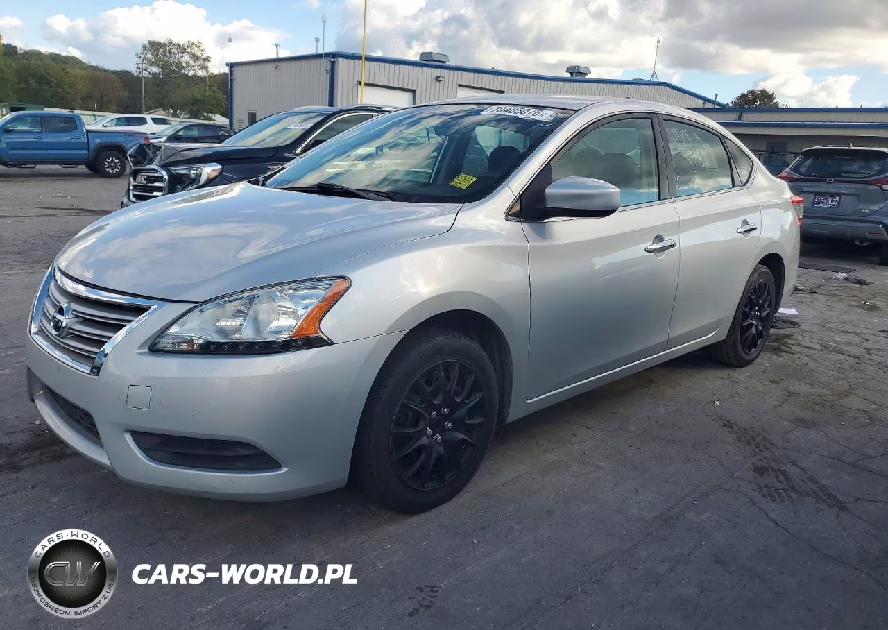 2013 Nissan Sentra Sv VIN:1N4AB7AP0DN903136 - 1