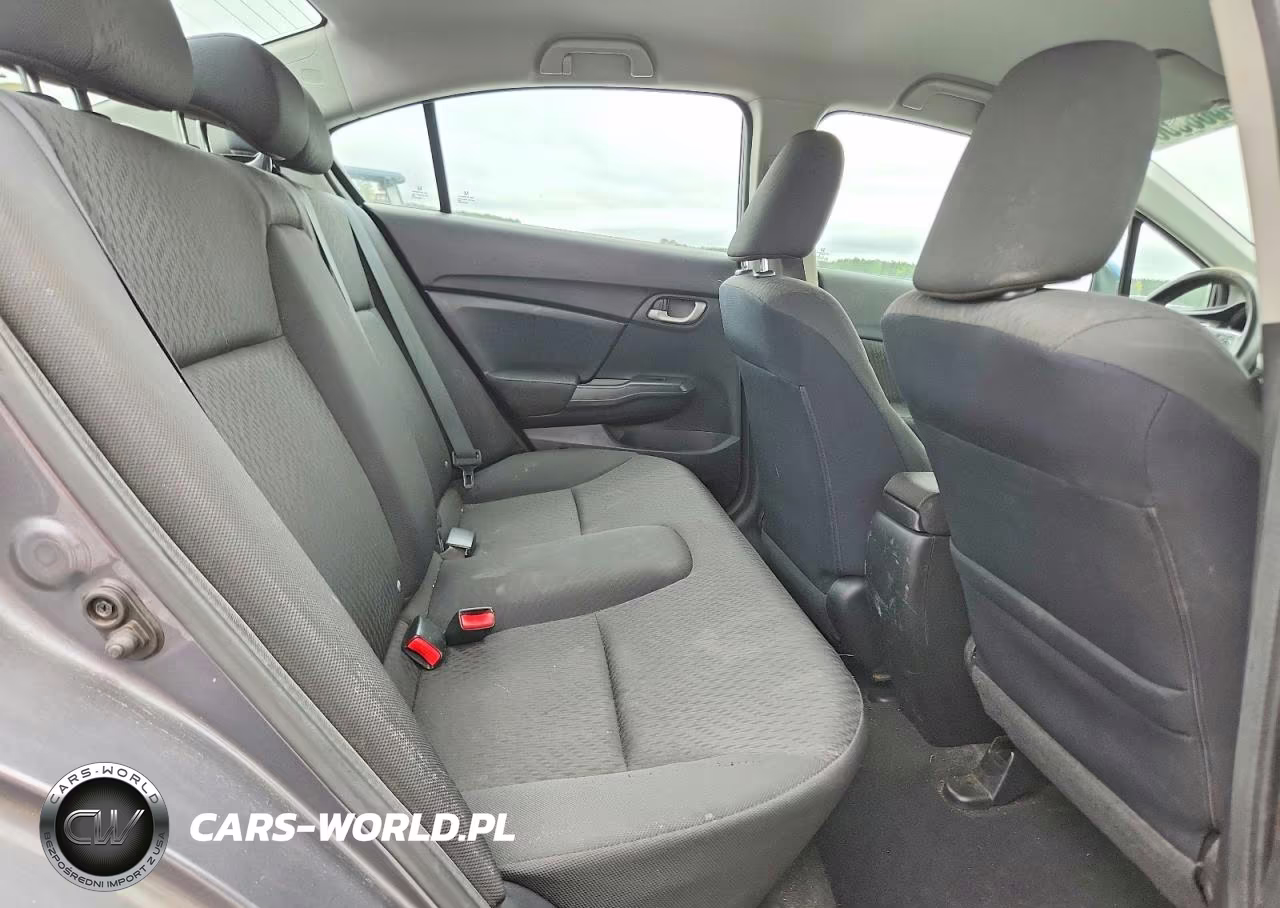 2014 Honda Civic Lx VIN:2HGFB2F51EH528833 - 10