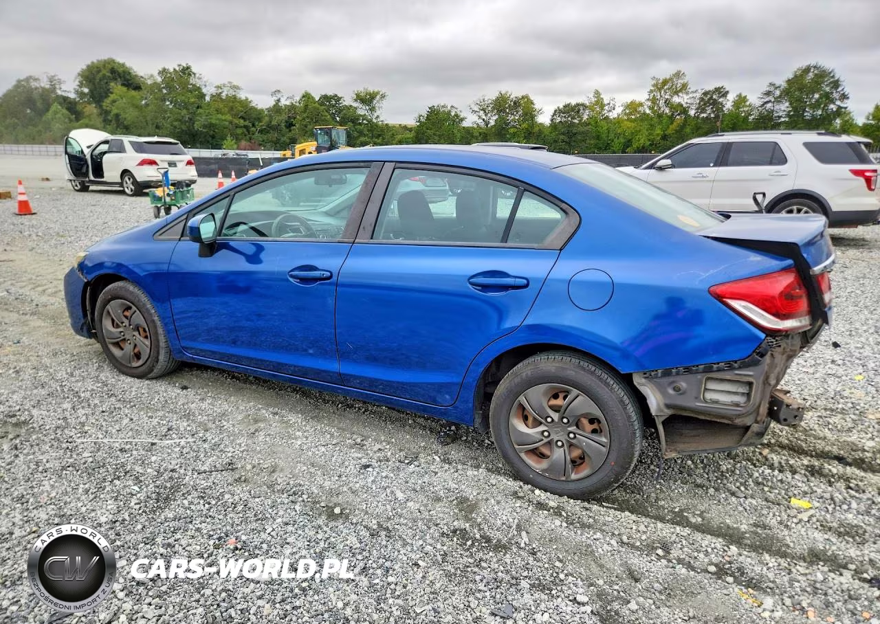 2014 Honda Civic Lx VIN:2HGFB2F51EH528833 - 2