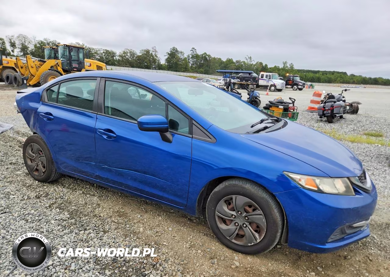 2014 Honda Civic Lx VIN:2HGFB2F51EH528833 - 4