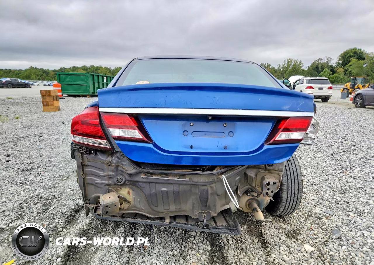 2014 Honda Civic Lx VIN:2HGFB2F51EH528833 - 6