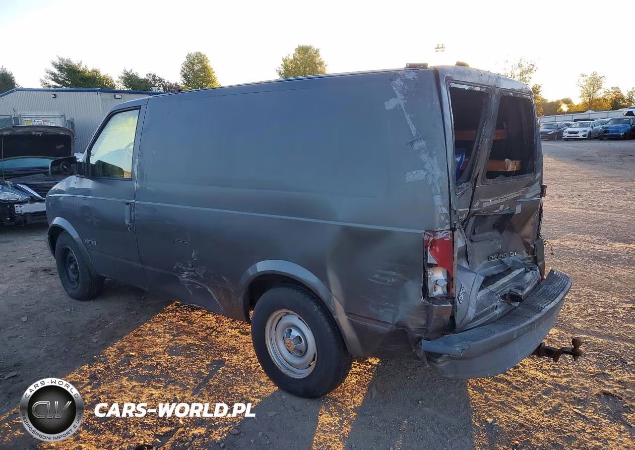 2001 Chevrolet Astro VIN:1GCDM19W01B122298 - 2