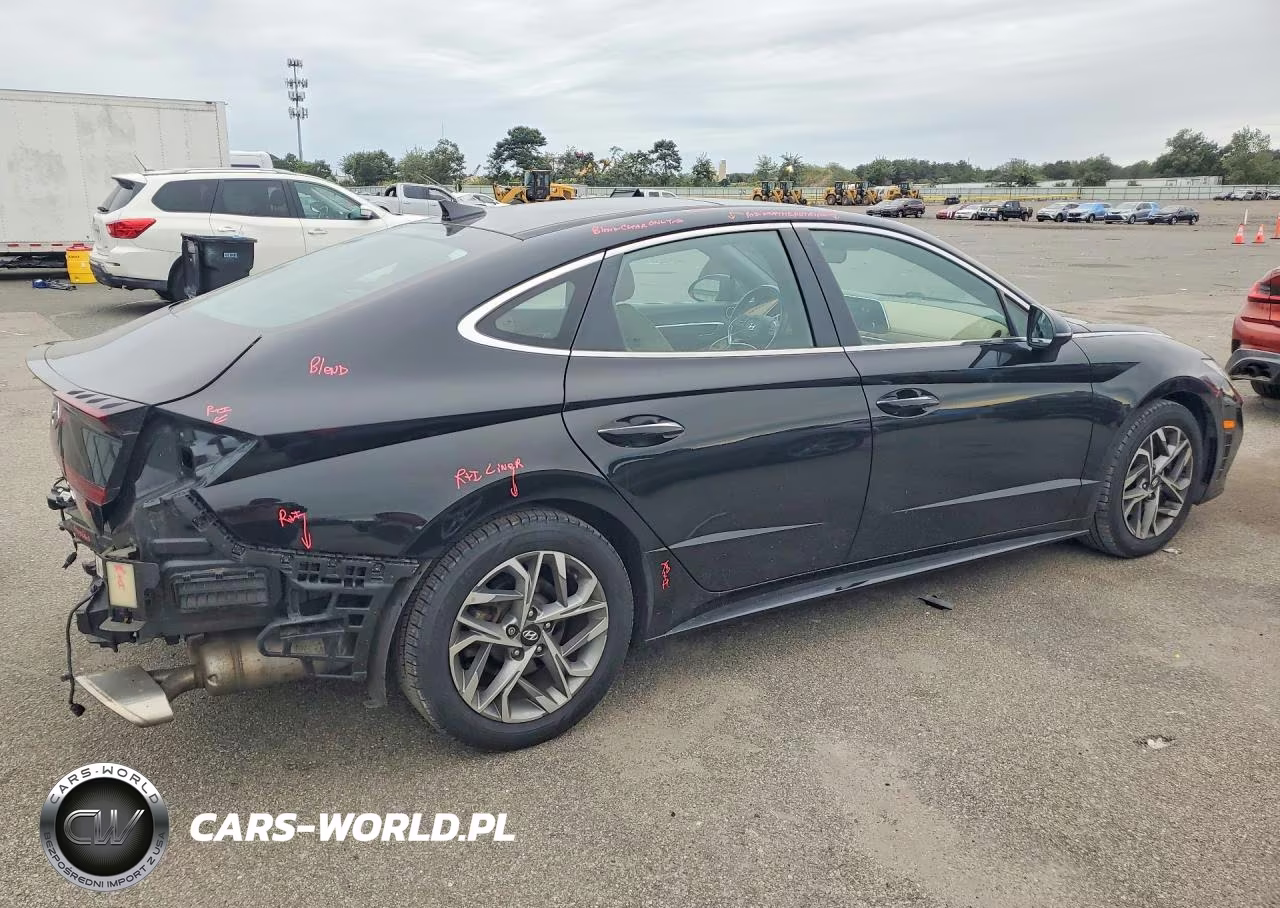2020 Hyundai Sonata Sel VIN:5NPEF4JA4LH027552 - 3