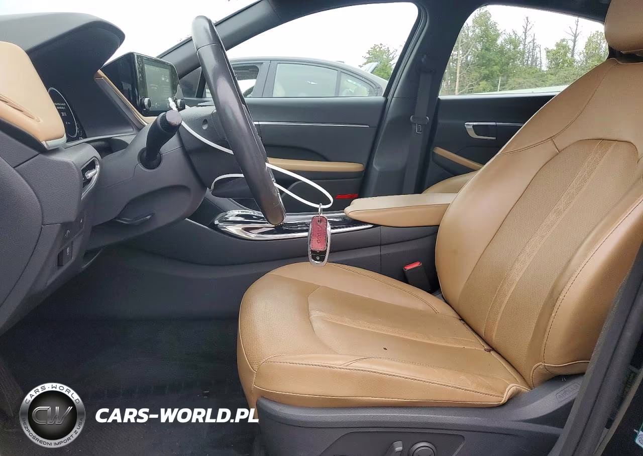 2020 Hyundai Sonata Sel VIN:5NPEF4JA4LH027552 - 7