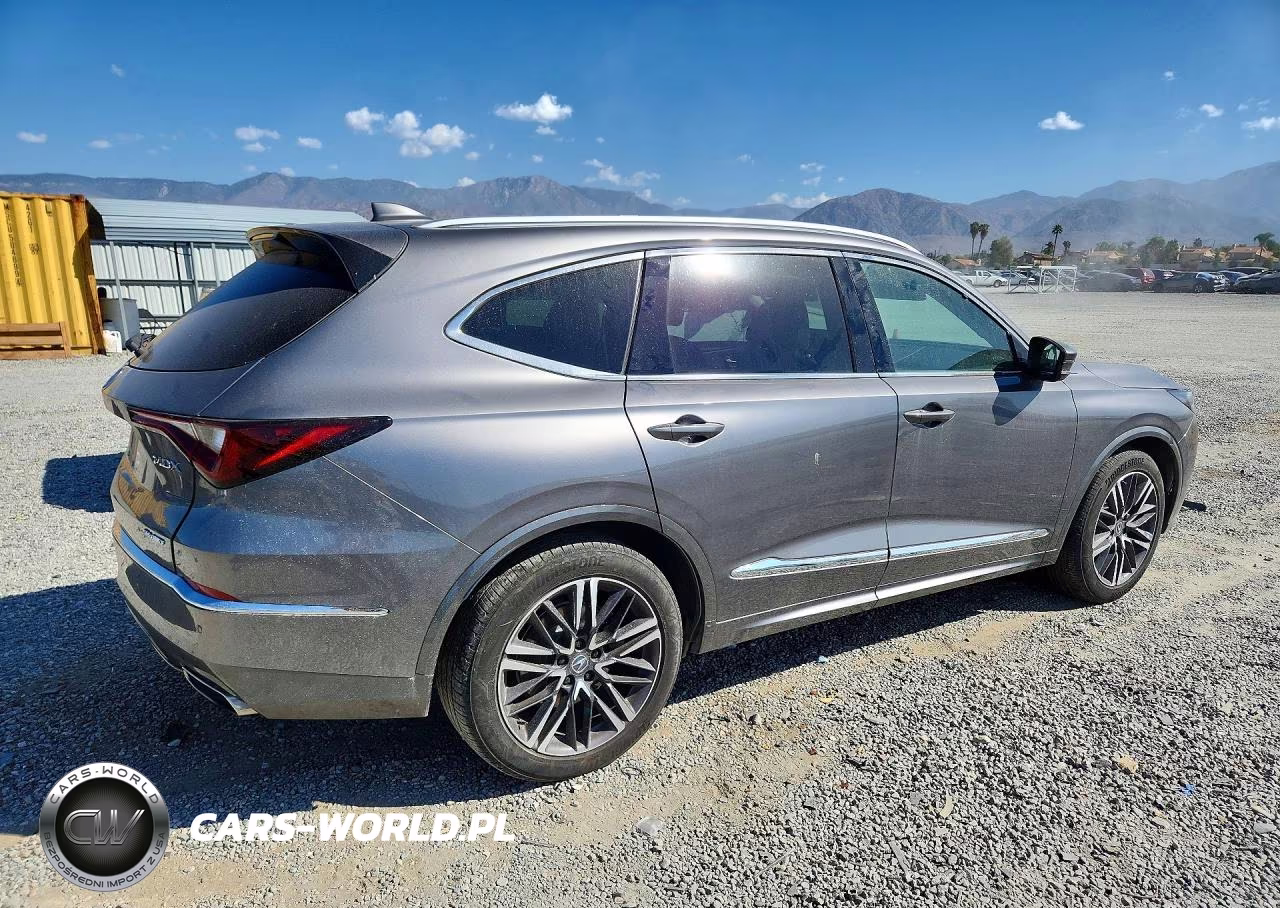 2025 Acura Mdx Advance VIN:5J8YE1H87SL028563 - 3