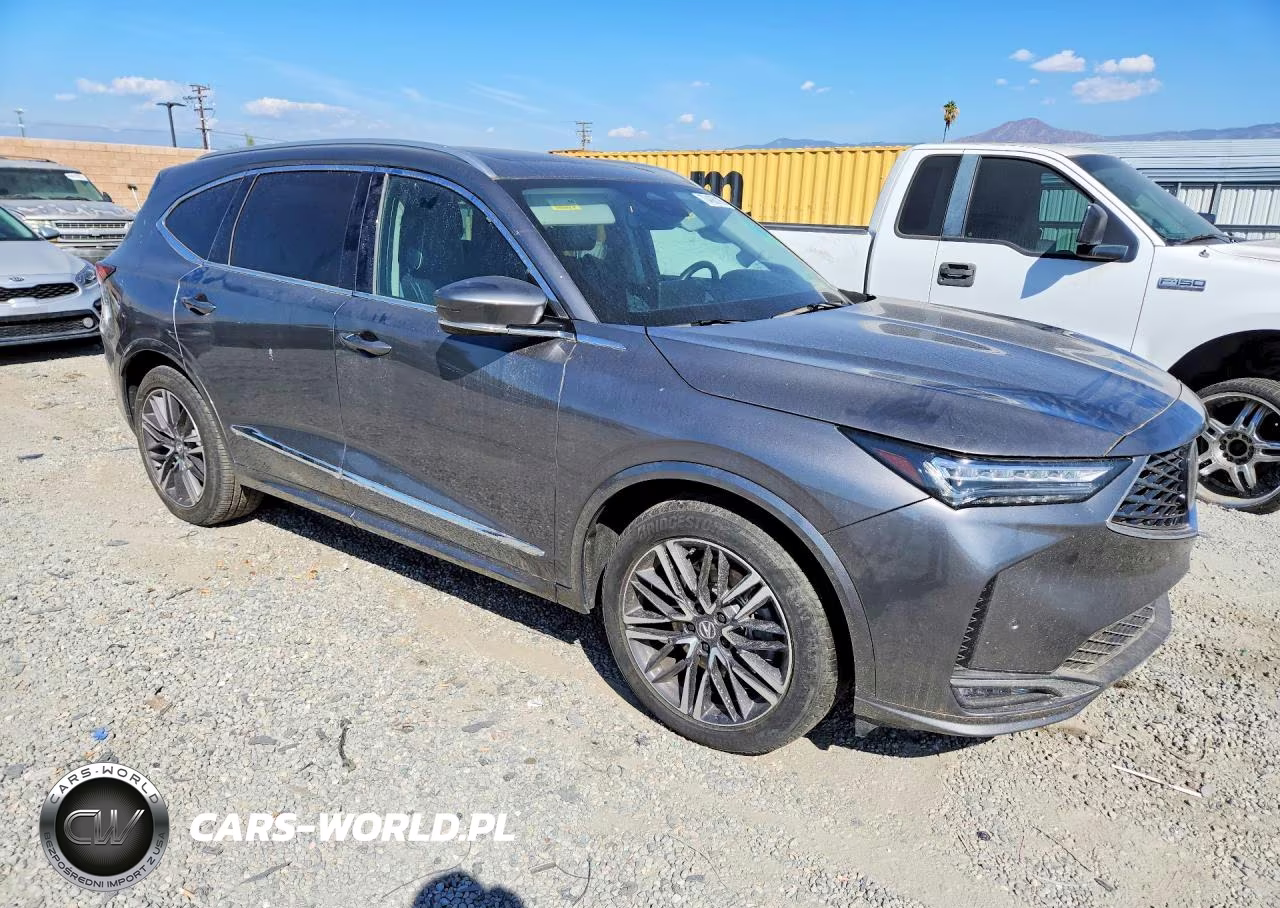 2025 Acura Mdx Advance VIN:5J8YE1H87SL028563 - 4