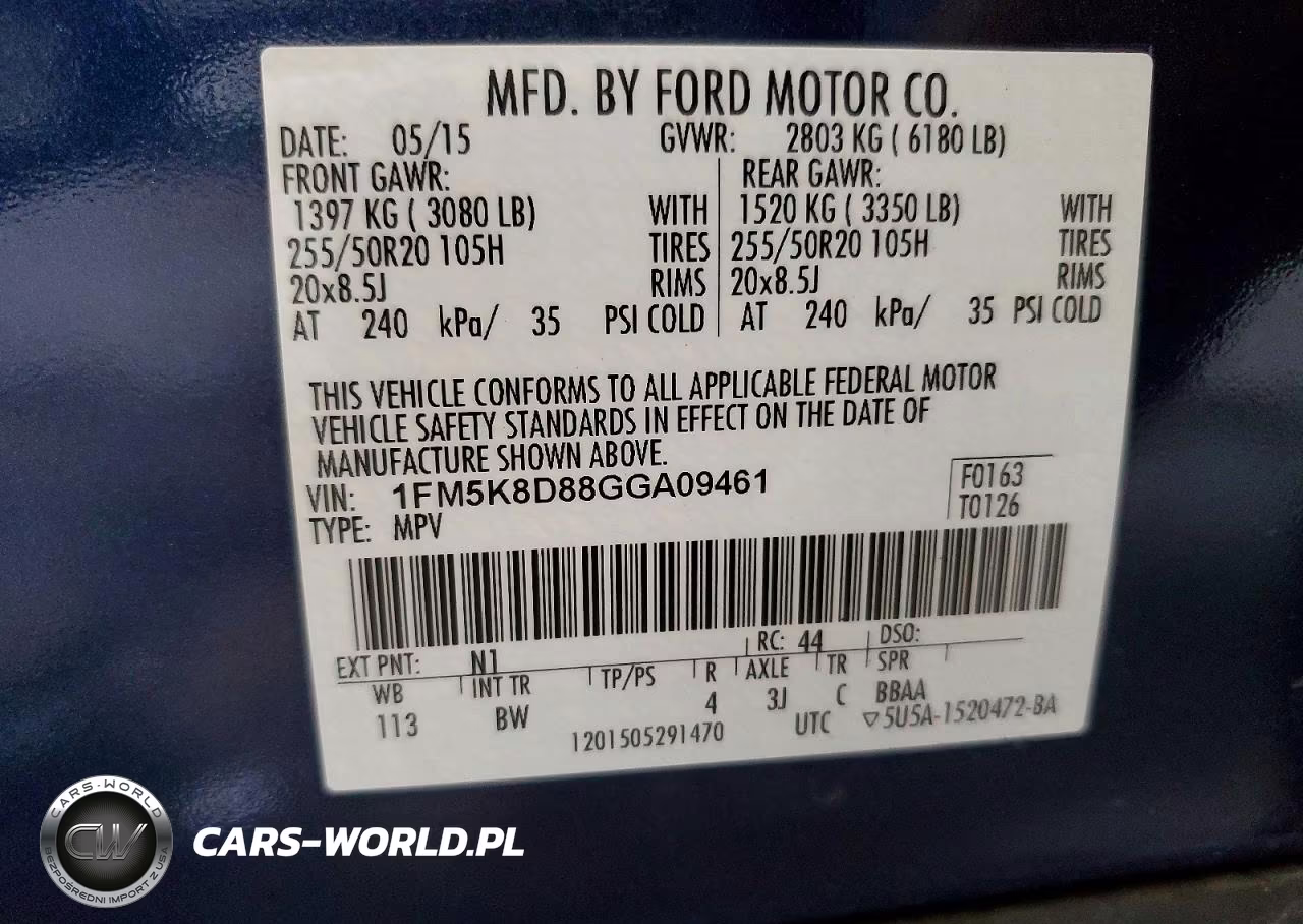 2016 Ford Explorer Xlt VIN:1FM5K8D88GGA09461 - 13