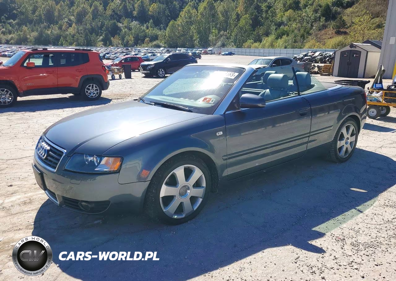 2003 Audi A4 3.0 Cabriolet VIN:WAUAT48H53K026399 - 1