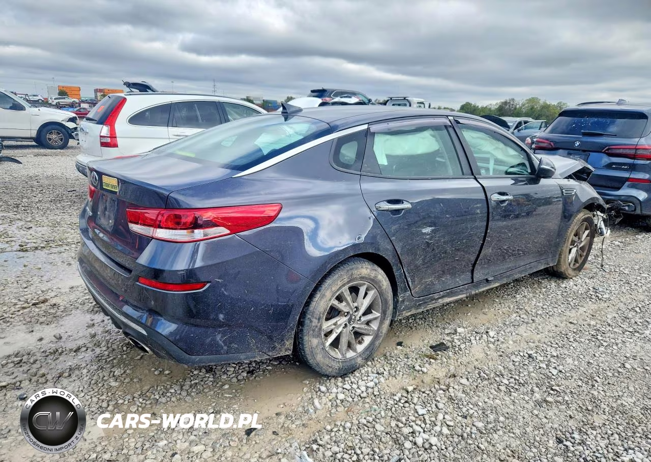 2019 Kia Optima Lx VIN:5XXGT4L39KG316680 - 3