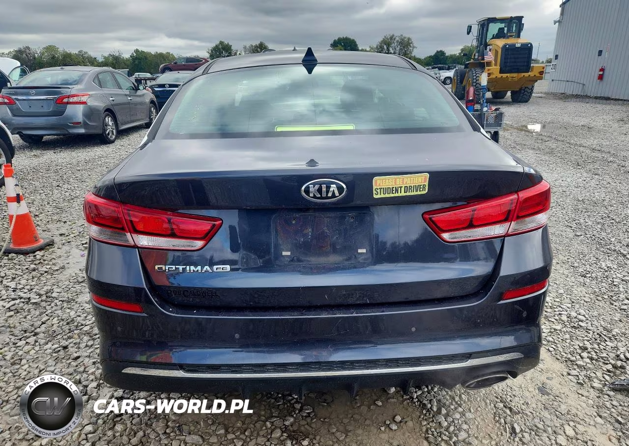 2019 Kia Optima Lx VIN:5XXGT4L39KG316680 - 6