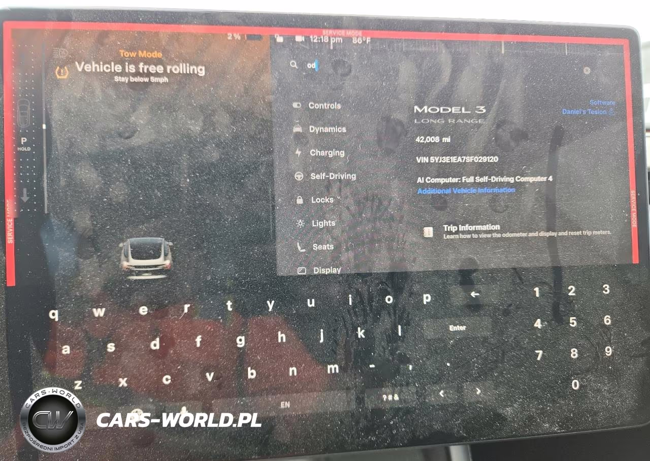 2025 Tesla Model 3 VIN:5YJ3E1EA7SF029120 - 9