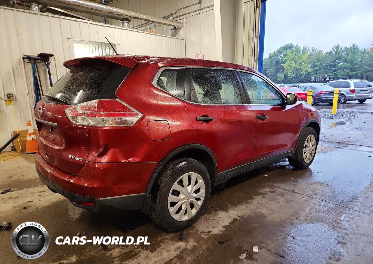2016 Nissan Rogue S VIN:KNMAT2MV9GP638360 - 3