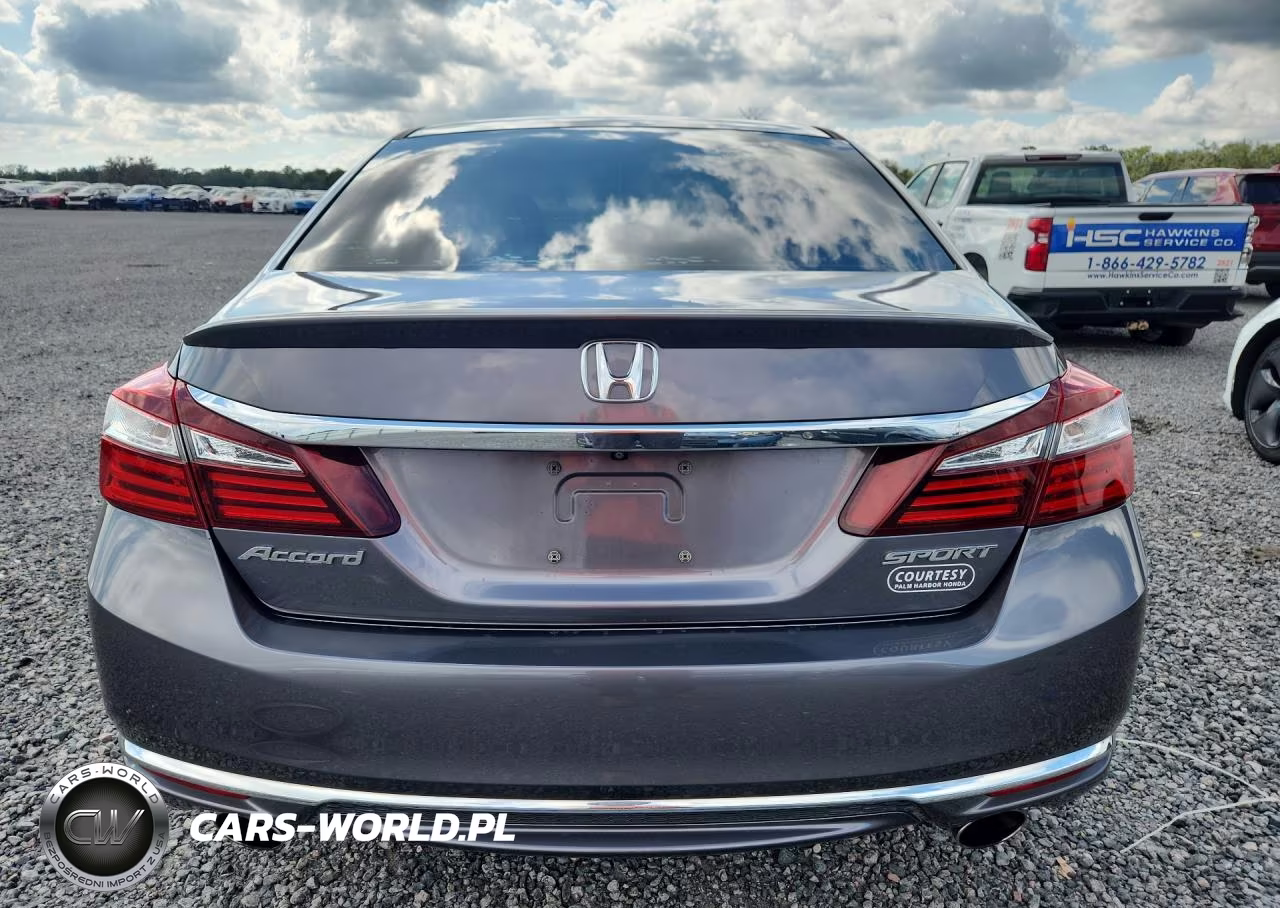 2016 Honda Accord Sport VIN:1HGCR2F55GA070312 - 6