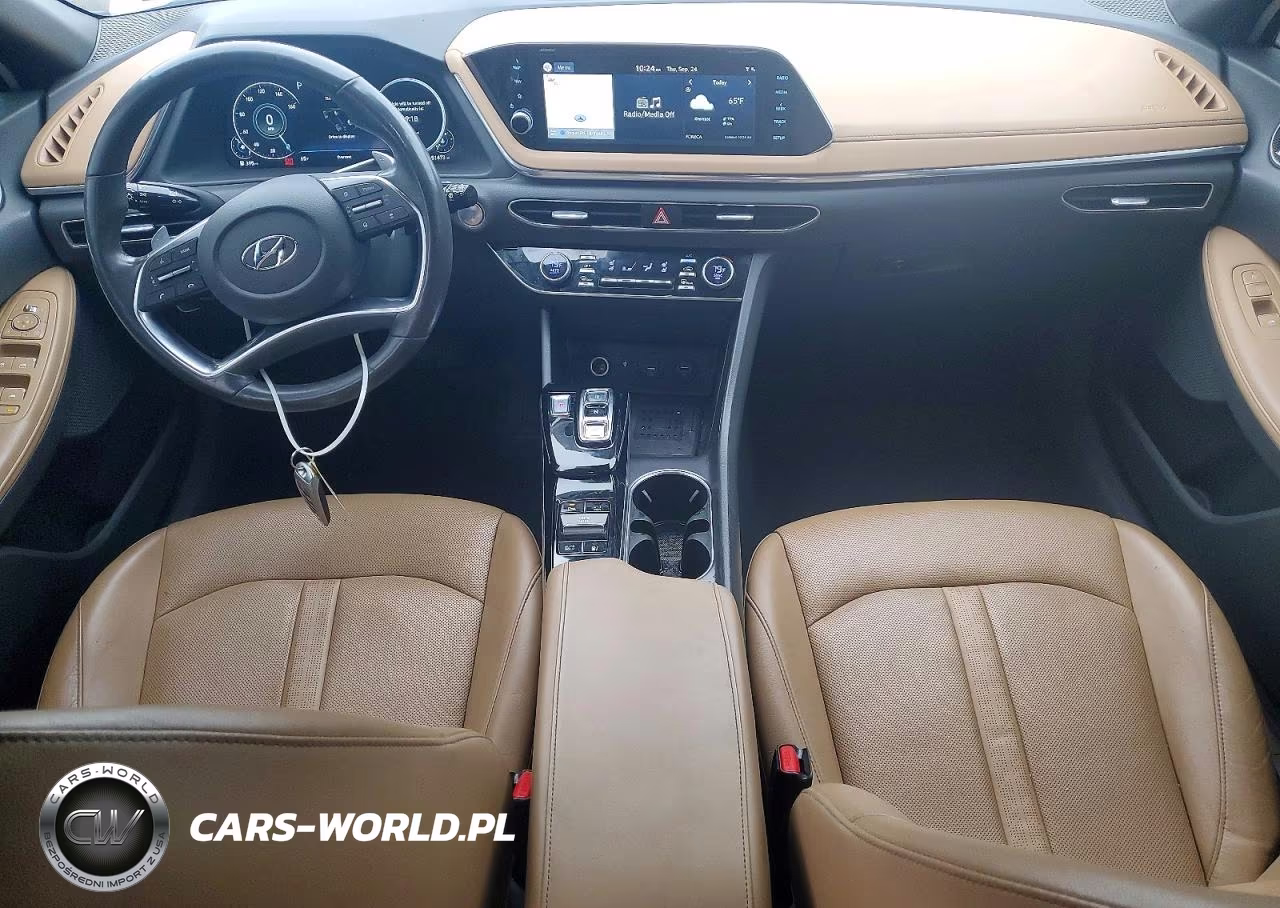 2021 Hyundai Sonata Limited VIN:5NPEH4J22MH093232 - 8