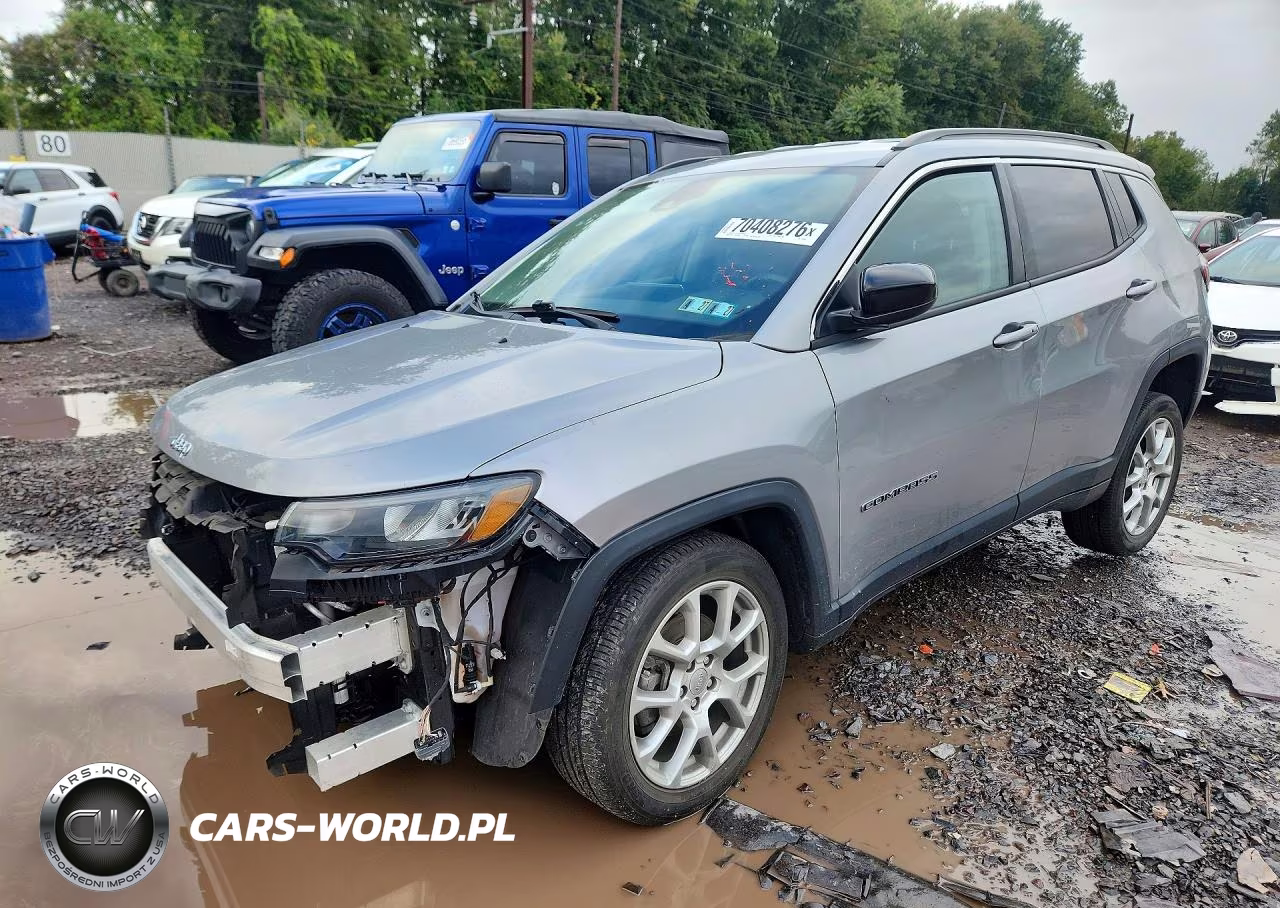 2022 Jeep Compass Latitude Lux VIN:3C4NJDFB3NT235568 - 1