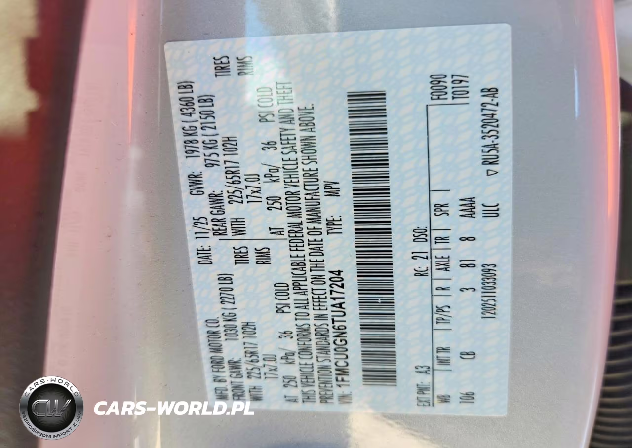 2026 Ford Escape Active VIN:1FMCU0GN6TUA17204 - 13