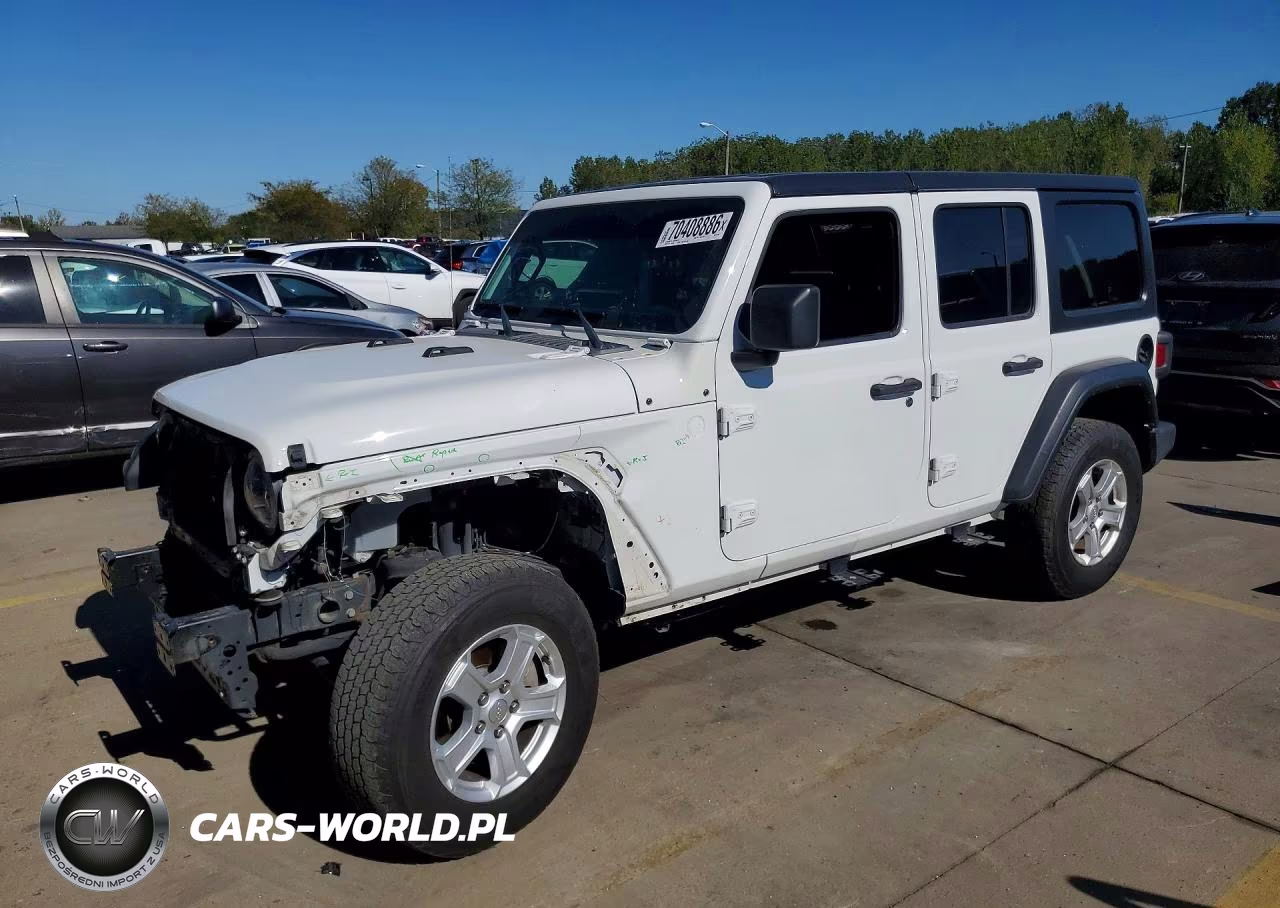 2020 Jeep Wrangler Unlimited Sport VIN:1C4HJXDG9LW117352 - 1