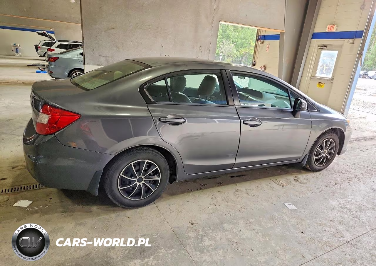 2012 Honda Civic Lx VIN:2HGFB2F56CH322226 - 3