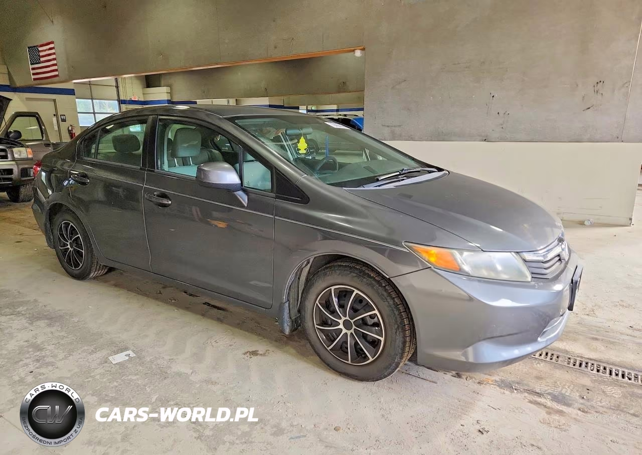 2012 Honda Civic Lx VIN:2HGFB2F56CH322226 - 4