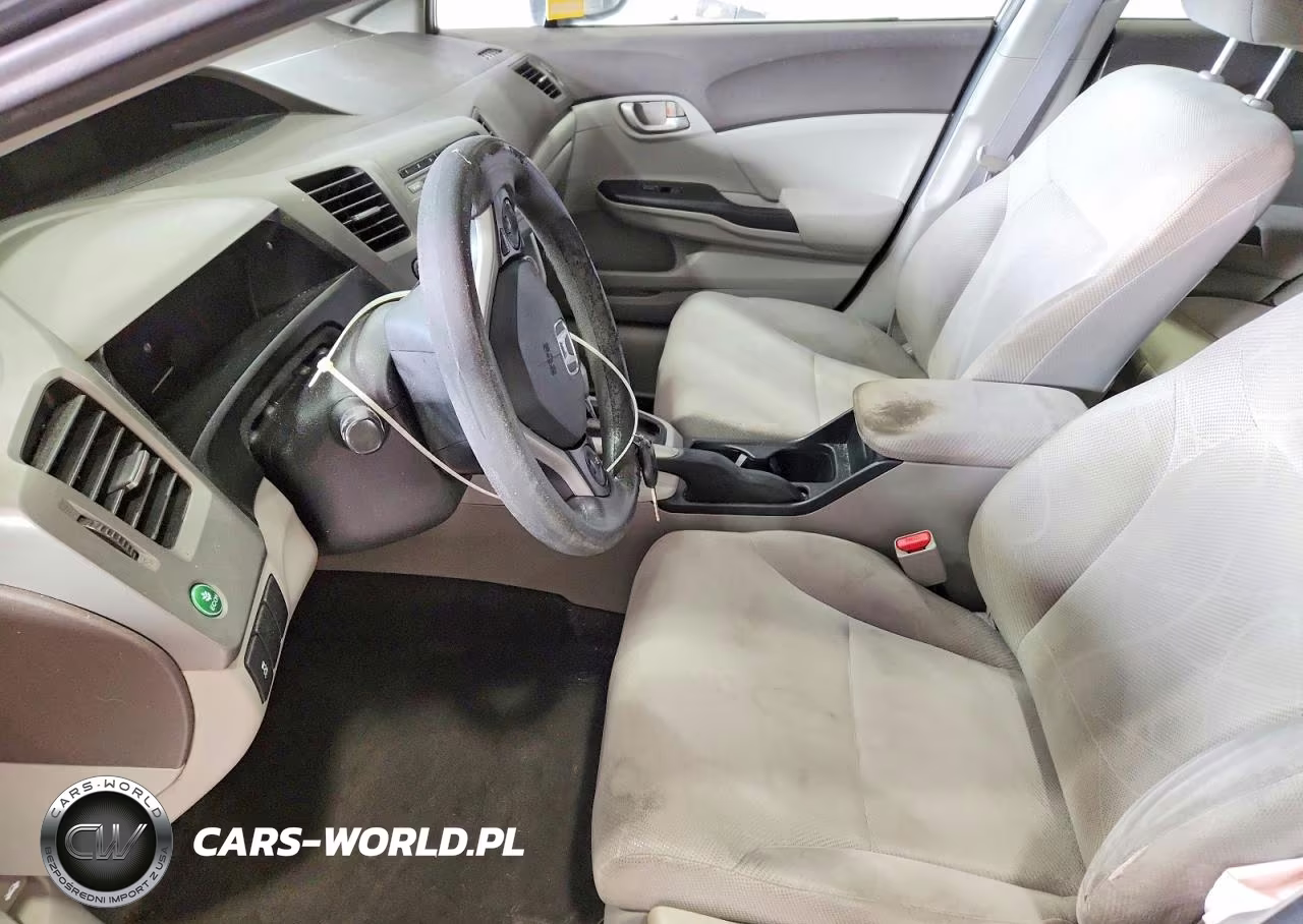 2012 Honda Civic Lx VIN:2HGFB2F56CH322226 - 7