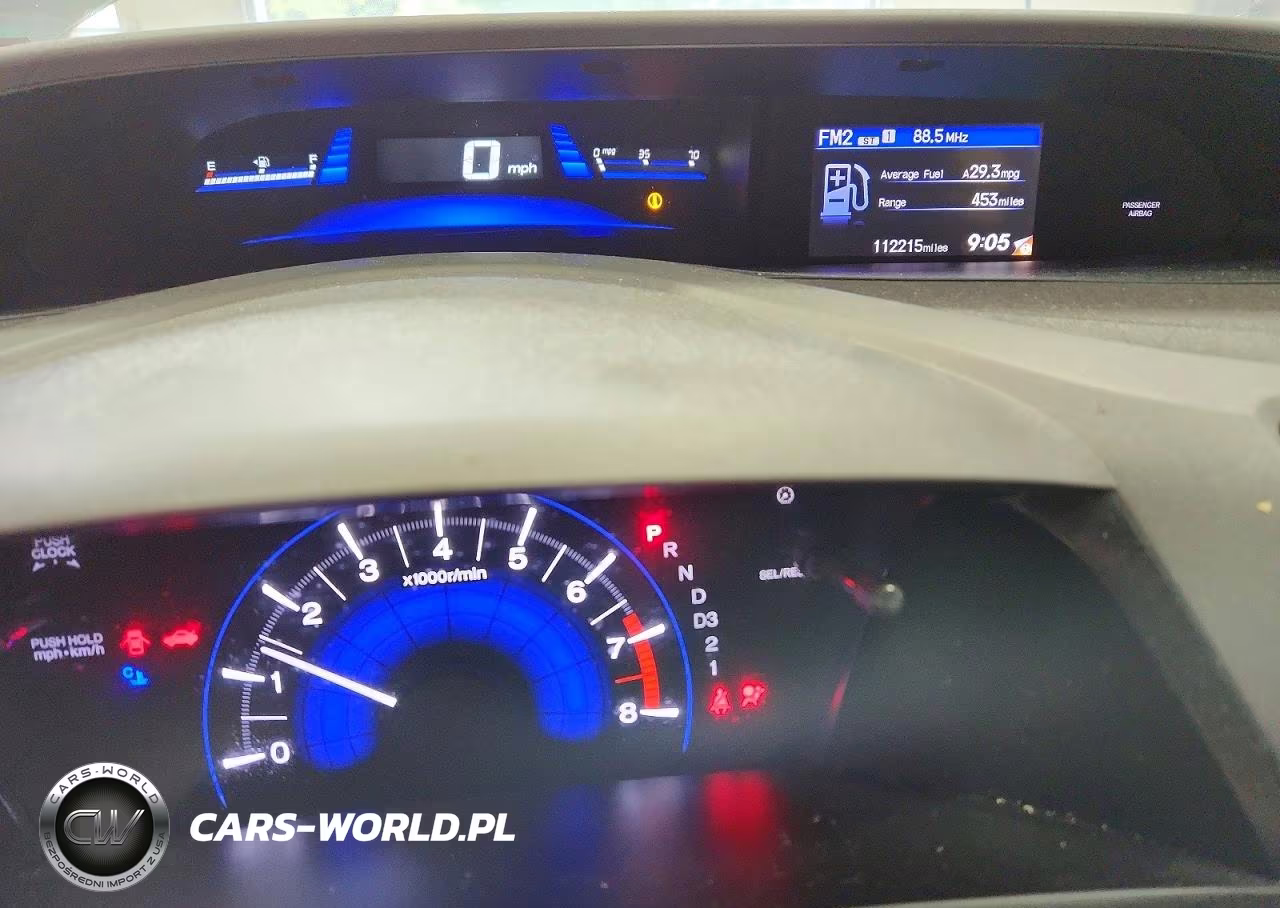 2012 Honda Civic Lx VIN:2HGFB2F56CH322226 - 9