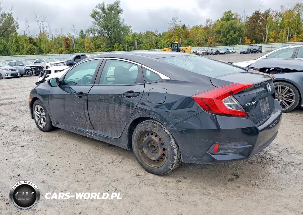 2017 Honda Civic Lx VIN:19XFC2F51HE228589 - 2