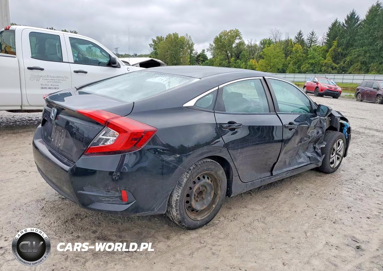 2017 Honda Civic Lx VIN:19XFC2F51HE228589 - 3