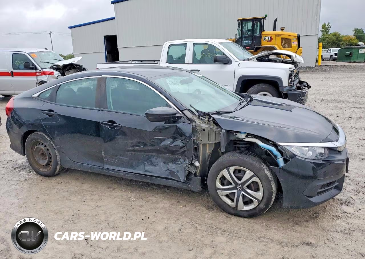 2017 Honda Civic Lx VIN:19XFC2F51HE228589 - 4