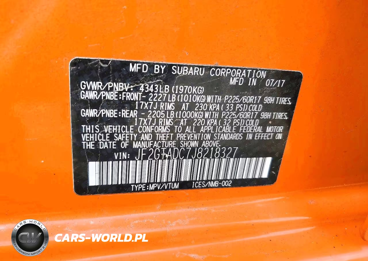 2018 Subaru Crosstrek Premium VIN:JF2GTADC7J8218327 - 13