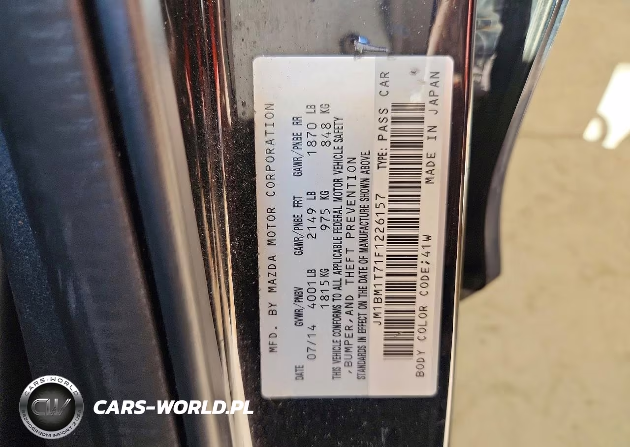 2015 Mazda 3 Sv VIN:JM1BM1T71F1226157 - 12