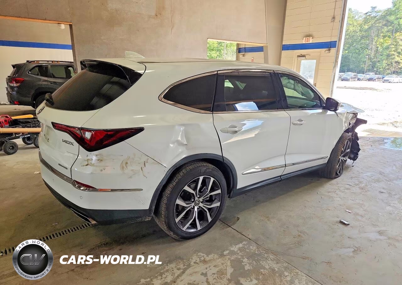 2022 Acura Mdx Technology VIN:5J8YE1H42NL015639 - 3