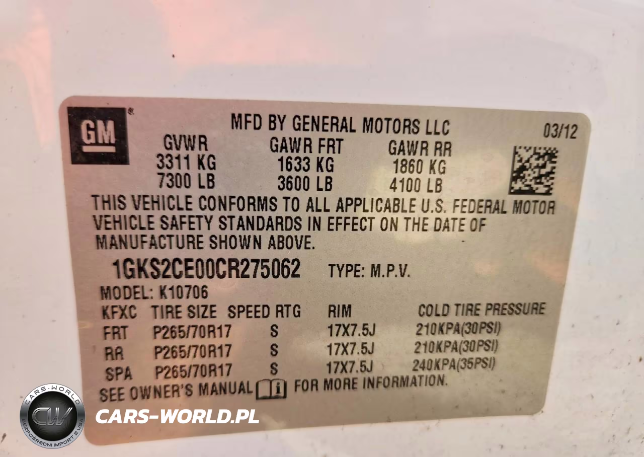 2012 GMC Yukon Slt VIN:1GKS2CE00CR275062 - 13