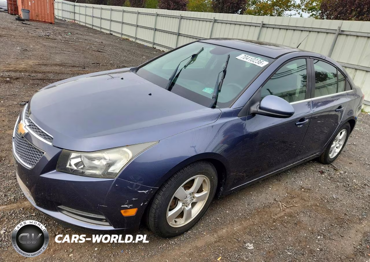 2013 Chevrolet Cruze Lt VIN:1G1PC5SB7D7253002 - 1