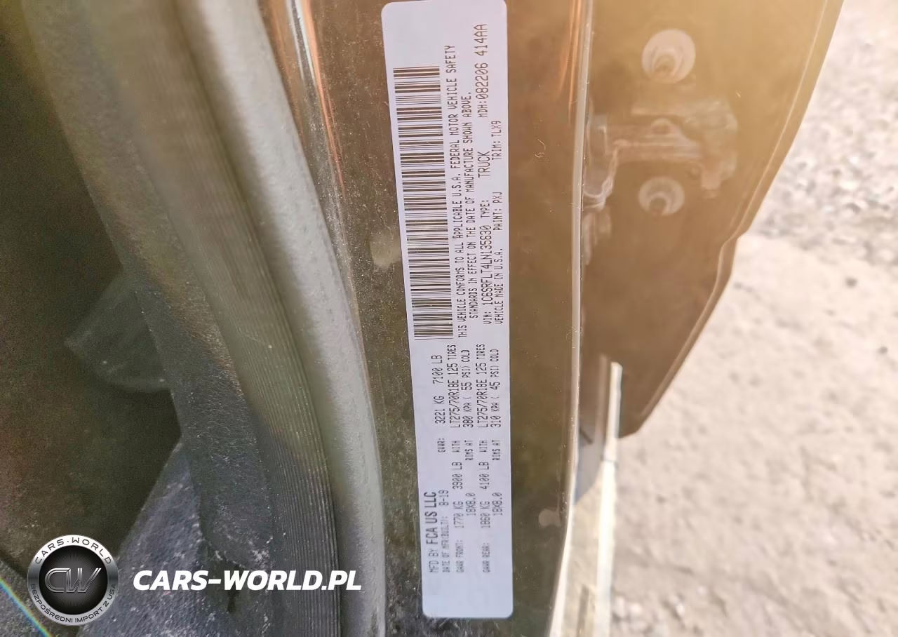 2020 Ram 1500 Rebel VIN:1C6SRFLT4LN135830 - 12