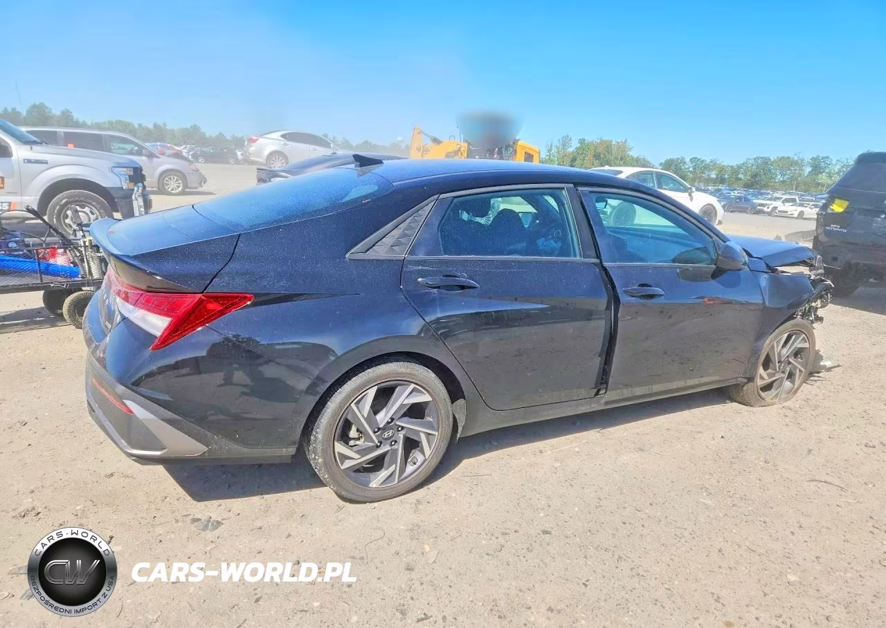 2025 Hyundai Elantra Hybrid Sel Sport VIN:KMHLM4DJ9SU135061 - 3