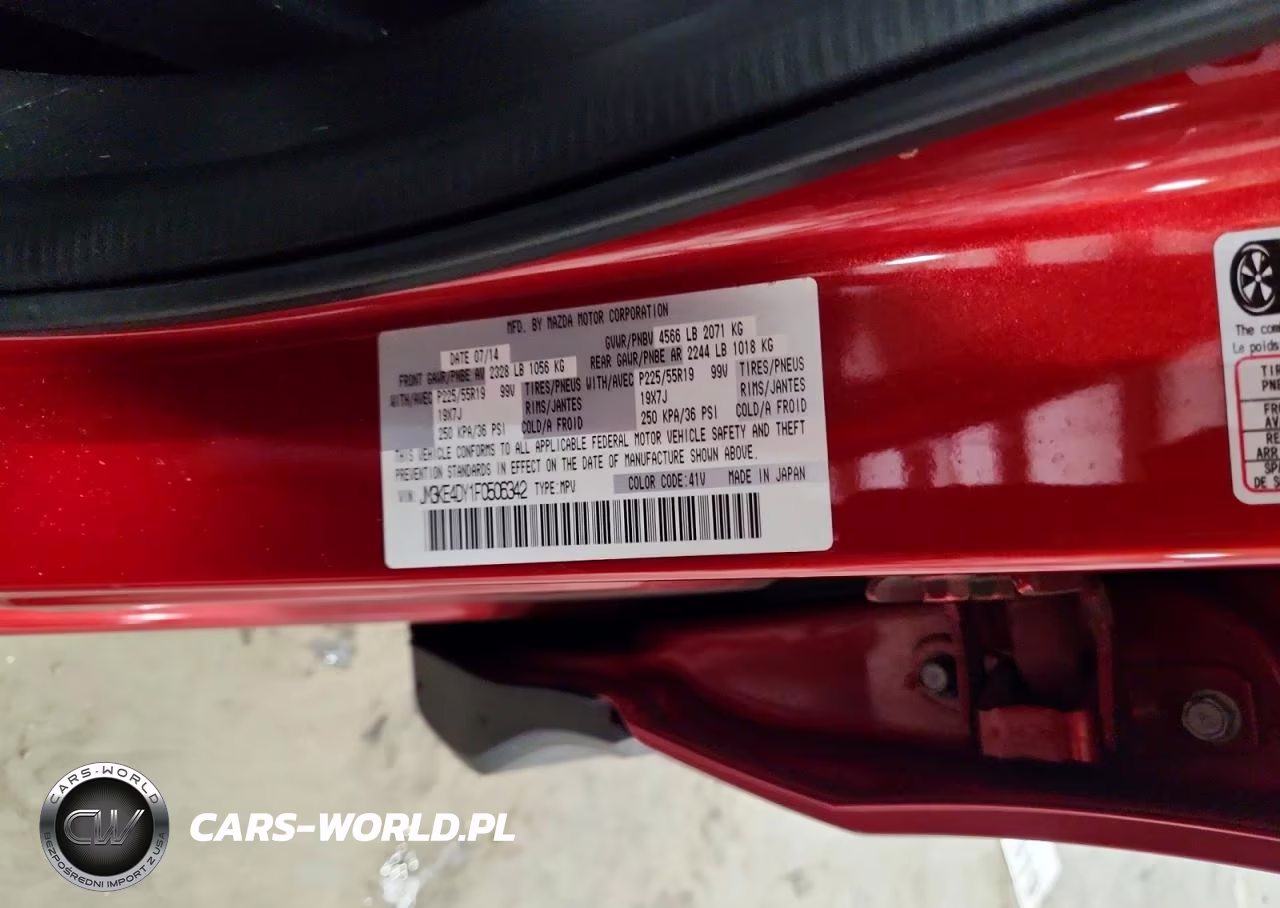 2015 Mazda Cx-5 Gt VIN:JM3KE4DY1F0506342 - 14