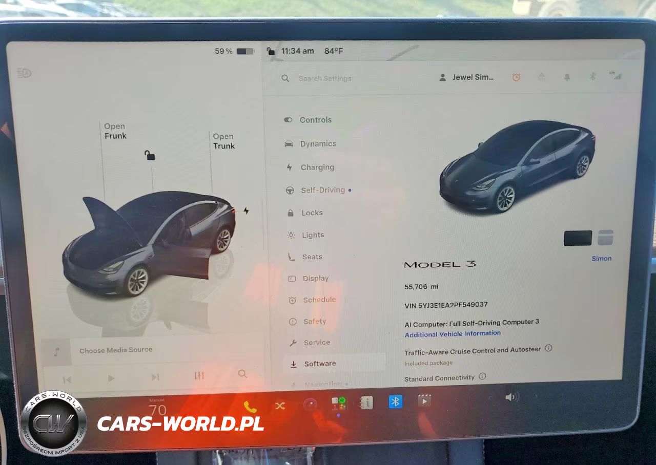 2023 Tesla Model 3 VIN:5YJ3E1EA2PF549037 - 9