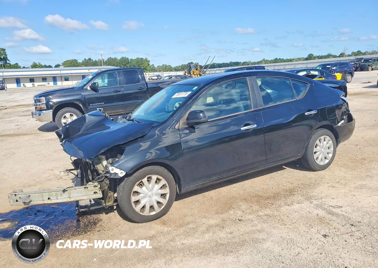 2013 Nissan Versa 1.6 S VIN:3N1CN7AP8DL858864 - 1