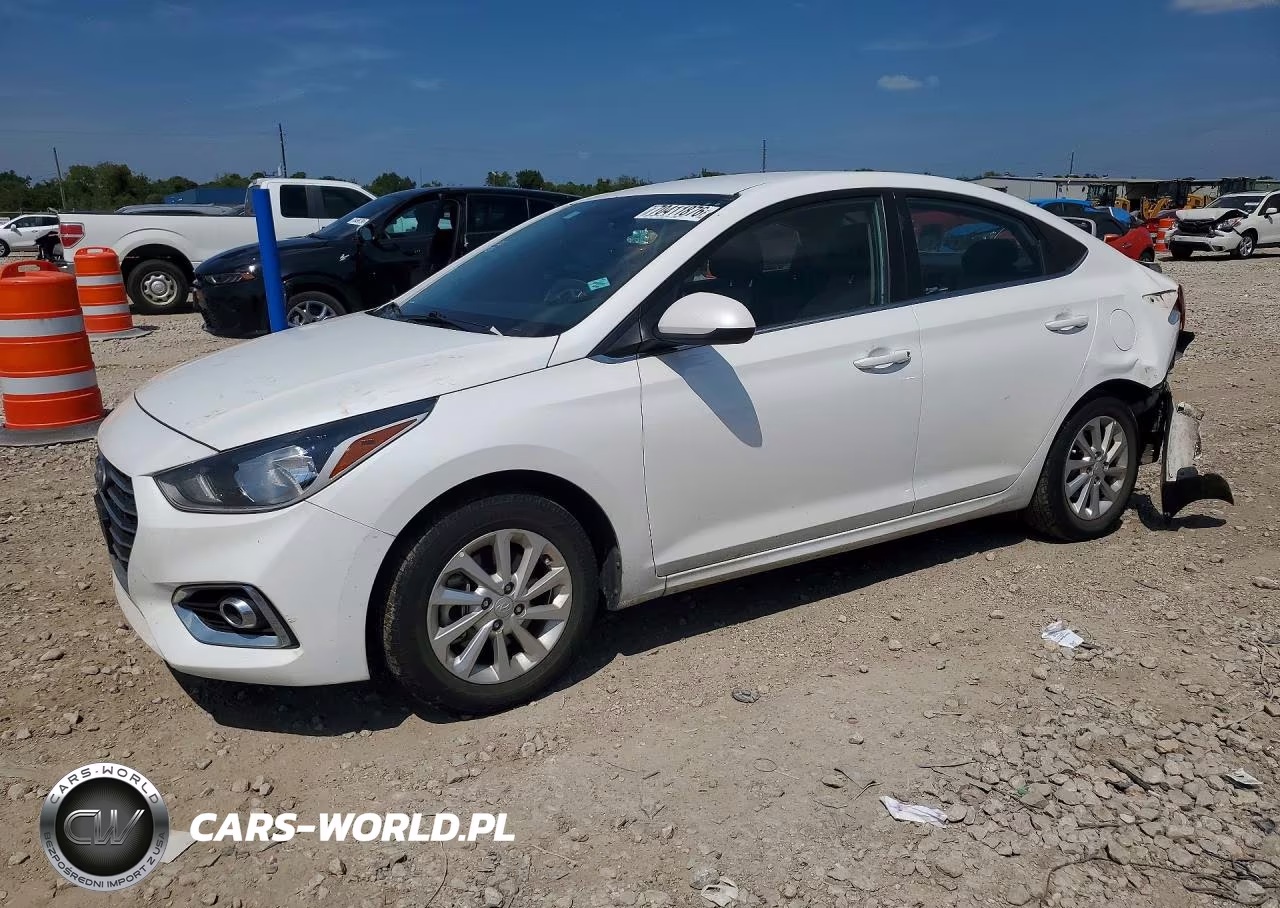 2022 Hyundai Accent Sel VIN:3KPC24A69NE154285 - 1