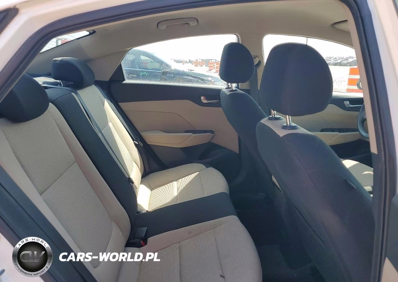 2022 Hyundai Accent Sel VIN:3KPC24A69NE154285 - 10